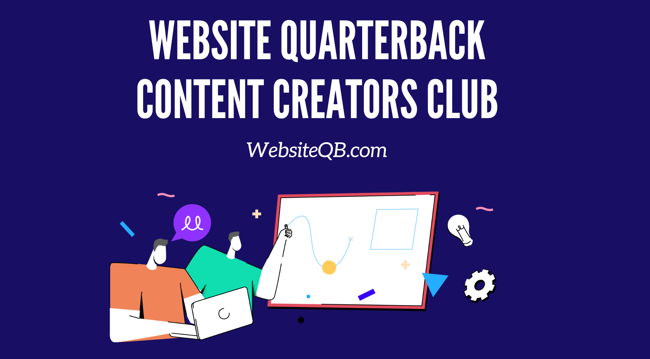 Website Quarterback Optimized Content Creator Club Members Coach